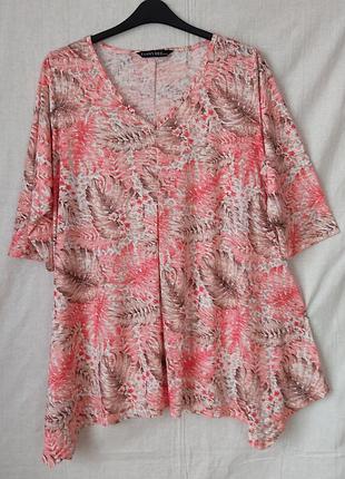 Туніка з принтом evans  роз. 56-58