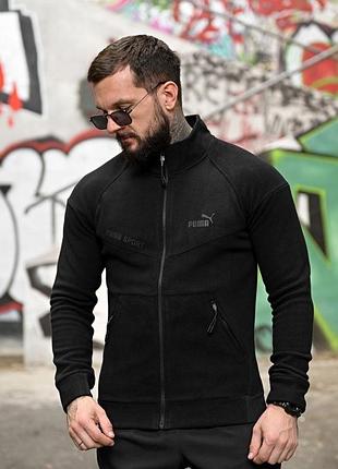 Чоловіча флісова кофта на замку