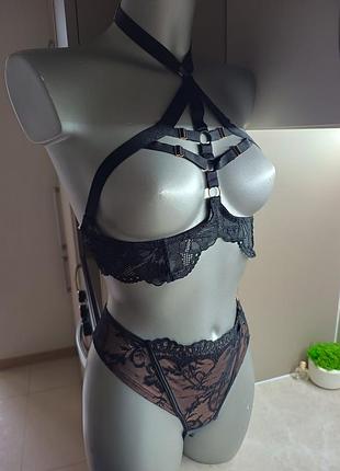 Бюстгальтер портупея s-m