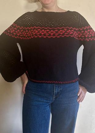 Джемпер «вишиванка»