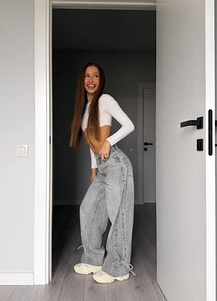 Женские джинсы палаццо