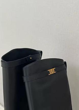 Чоботи жокейки, труби кожа