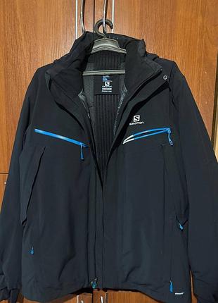 Тепла ветровка salomon,чоловіча