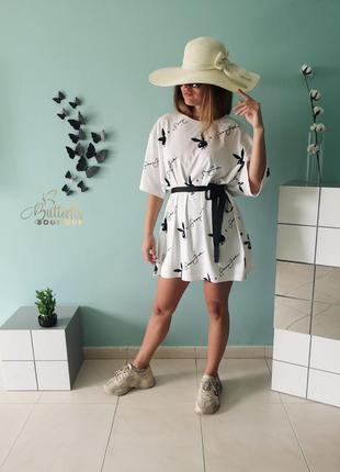 Oversized футболка в принт play boy від sean john