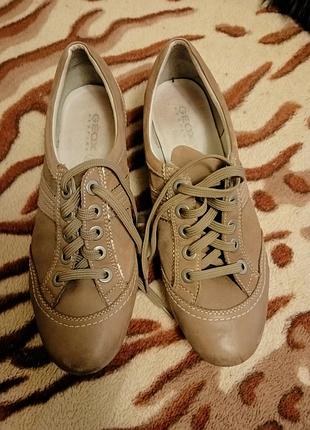 Туфлі geox нубук 25.5 см
