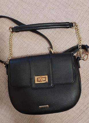 Сумка, кросс боди кожаная.