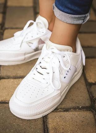 Nike air force 1 type n. 354 "white"🆕шикарные кроссовки найк🆕купить наложенный платёж10 фото