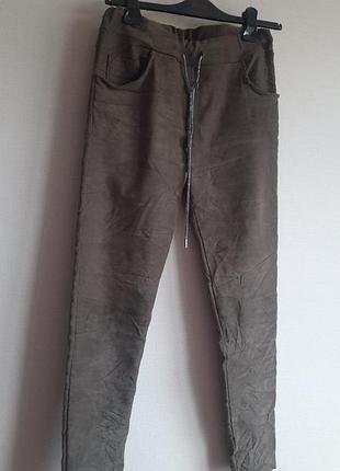 Брюки стрейчові made in italy