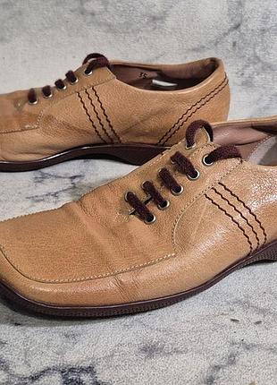 Шкіряні туфлі luka delmonte (italy) розмір 35