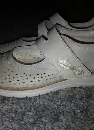 Мокасини жіночі легкі ортопедичні easy street розмір 5 1/2 -25см