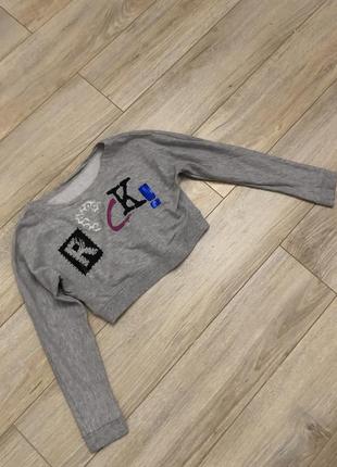 Укорочена кофточка на 9 років