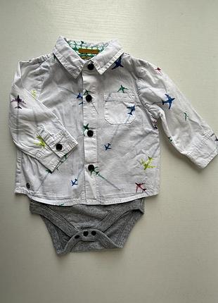 Сорочка дитяча ted baker 6-9 місяців