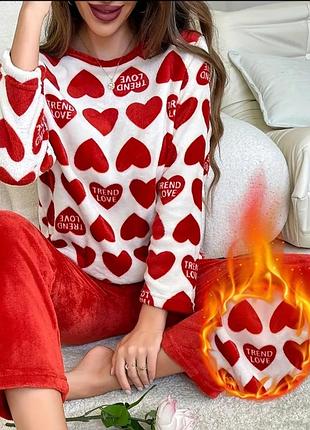 Флісова піжама жіноча