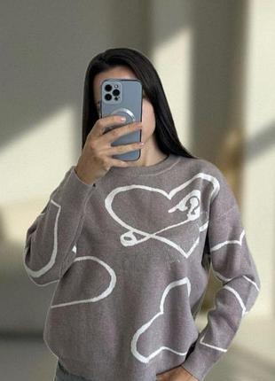Светр “amour” 🤎