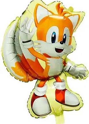 Фольгована кулька  (42х63 см) "sonic | сонік" тейлз
