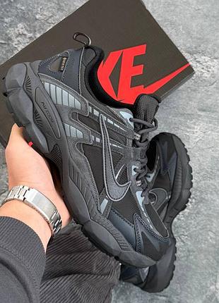 Nike v2k gtx air zoom black/grey gor-tex | nk-125