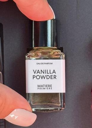 Matiere premiere vanilla powder парфуми, 6 мл