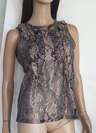 Шикарна гіпюрова блуза next