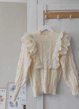 Вязаная кофта