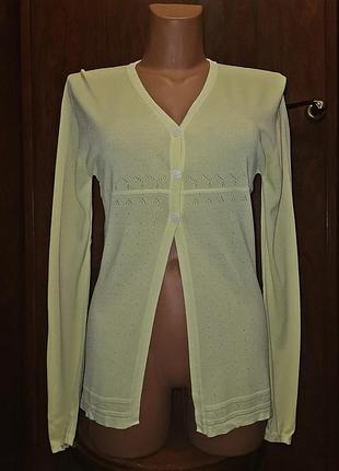 Лимонный кардиган