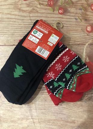 Шкарпетки новорічні 39-42-2 шт