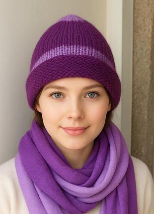 Тепла шапка від warmee