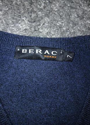 Світер теплий berac homme франція акрил і вовна меріноса розмір l ...