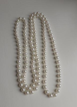 Бусы имитация жемчуга 2
