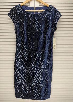 Нарядное коктельное платье американского бренда eliza j4 фото
