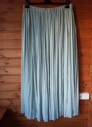 Юбка макси плиссе р.xl