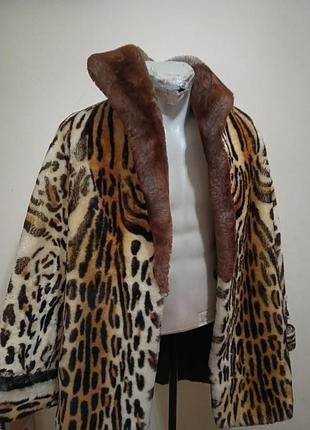 Шуба штучного хутра