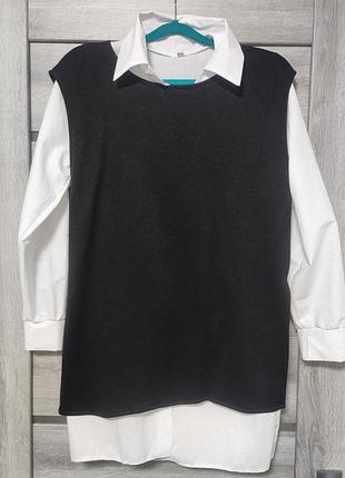 Комплект рубашка+туника