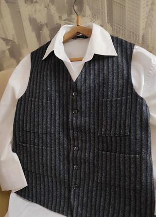Винтажный жилет, шерсть