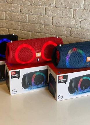 Большая беспроводная колонка jbl xtreme big extreme 2 rgb 28 см 40вт мощная портативная блютуз bluetooth
