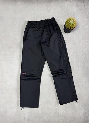 Штани тактичні водонепроникні чоловічі чорні berghaus оригінал s