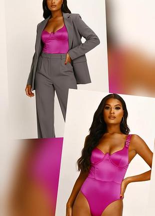 Рожевий сексуальний боді фуксія