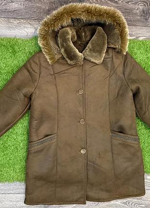 Дублянка нова з капюшоном