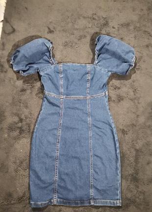 Джинсовое платье new look 10р.