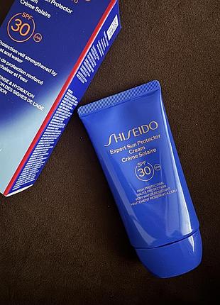 Shiseido expert sun protector cream spf 30 крем сонцезахисний