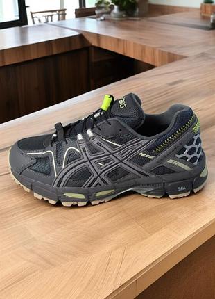 Кросівки asics gel-kahana 8 winter, зимові темно-сірі (0605)
