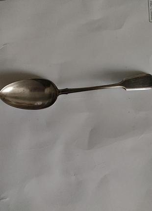 Срібна столова вінтажна ложка