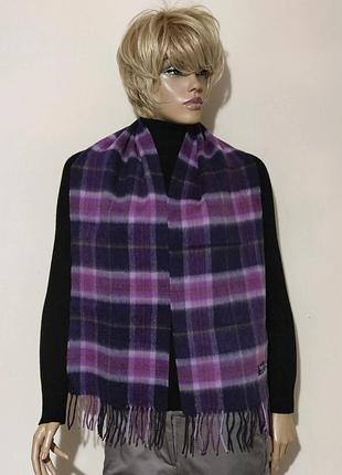 Ballantrae edinburgh шерстяной шарф клетка /13242/