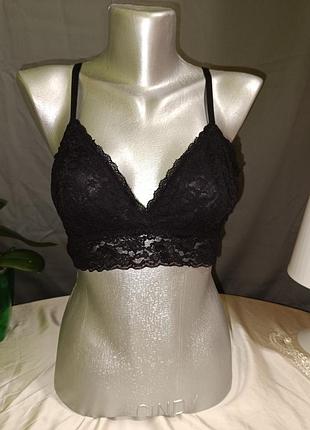 Ажурний топ, бра, бюстгальтер