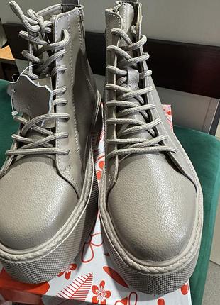 Черевики /кросівки натуральна шкіра , на флісі весна/осінь