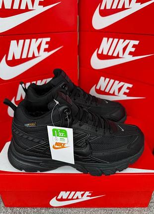 Чоловічі кросівки nike initiator high fur all black