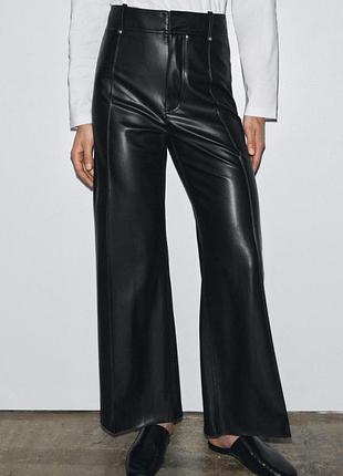 Широкие брюки-палаццо zara