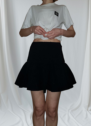 Юбка с воланом asos design y2k, lolita