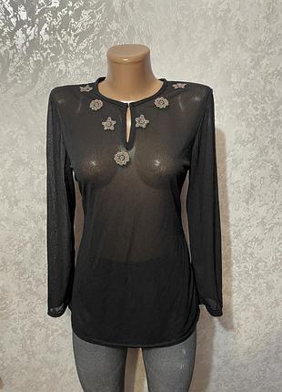Чорна блуза