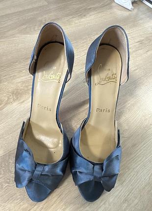 Сатинові туфлі