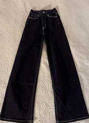 Темно сині джинси zara